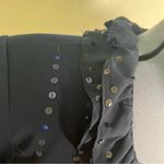 La Femme Formal Jacket Navy Blue Sequins Photo 7