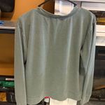 Knox Rose  Dark Green Long Sleeve twist bottom top size large boho hippy Photo 3