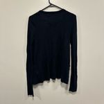 Abercrombie & Fitch navy Ruffled Cardigan Size medium! Photo 4