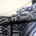 Seafolly  Australia Swim Coverup Blue white Beach Boho Womens O/S Photo 6