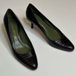 Ann Taylor  loft leather pump‎ -size 6 Photo 0