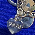 Gold and Teal Heart Keychain. Or purse charm, suitcase too. Photo 8