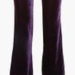 Raquel Diniz silk velvet flared pants Purple size 12 Photo 10