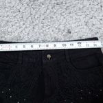 READ Punk Rave Studded Lace Overlay Black High Rise Denim Jean Shorts Cutoff Size undefined Photo 7