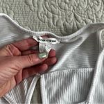 Caution to the Wind  white tank size small Photo 1