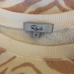 Rails  Theo Sweatshirt in Blush Tiger Print Size Small Photo 5