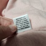 Elle  pink black beaded polka dot crewneck sweater size medium Photo 7