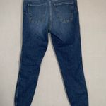 Kut From The Kloth Blue Skinny Jeans with Distressed Details Donna Size 6 Photo 4
