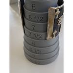 Vintage Silver Cuff Bracelet Cross Religious Handmade Sz 7 Photo 3