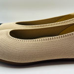 Vivaia Aria 5 Womens Size 9.5 Knit Ballet Flats Pointed Toe Comfort Shoes Beige Tan Photo 0