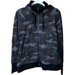 Athleta Women’s XL Triumph Printed Hoodie Jacket in Black Camo Style 511504 Photo 1