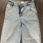 H&M Size 2 High Rise Pale Wash Mom Ankle Jeans Photo 1