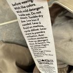 Spanx Stretch Twill Cropped Wide Leg Pull On Pants Tan Taupe Cedar Small Photo 10