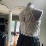 Iz Byer BoHo, hippie, cream & olive maxi dress Photo 6