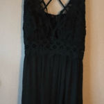 Free People  Green Backless Lace Dress 0018 Photo 0