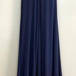 La Femme 27872 Short Sleeve Twist Knot Gown Photo 7