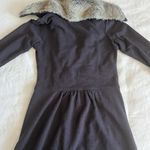 Free People Rare  Full Zipper Long Style Fur Trimmed Collar Lightweight Jacket Photo 2
