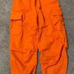SheIn Cargo Pants Orange Photo 0
