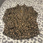 Maurice's  Tan and Black Animal Print Sweater Photo 0