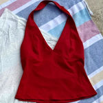 Free People NWT, Red Halter Top β Size XS Photo 0