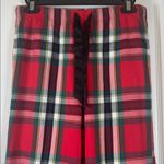 Victoria's Secret  Plaid Red Holiday Checkers Pajama Pants Size XS EIC #2070 Photo 2