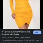 Capella Ruched MIDI Dress Photo 5