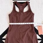 Girlfriend Collective  Paloma Racerback Dress in Earth Brown Photo 7