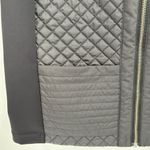 Lululemon athetica Black Cardigan & Again winter Quilted Zip Up Jacket size 8 Photo 5