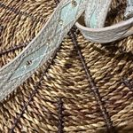 Michael Kors  Blue Tan‎ Leather  Belt - Silver Roller Buckle SIZE L 43” Diamond Photo 5