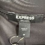 EXPRESS Relaxed Mesh Scoop Neck Top Black Size M NWT Photo 7
