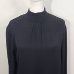Bobi Mock Turtleneck Black Blouse NWT Size Small Revolve Black Turtleneck Photo 1