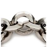 Alexander McQueen Silver Chunky Chain Link Bracelet Made in Italy‼️NO BOX‼️NWOT Photo 7