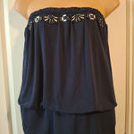 Lane Bryant  22 24 Elegant Navy Strapless Top NWT Photo 0