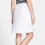 Tory Burch Alaina White Diamond Weave Pencil Skirt NWT Photo 1