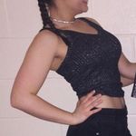 American Eagle Aerie Soft & Sexy Black Tank Photo 1