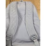 Vera Bradley Essential Backpack Bag Carbon Gray Microfiber Quilted Standard Size Photo 3