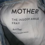 MOTHER Superior | The Insider Ankle Fray In A Tizzy Tie Dye Jeans Summer denim Blue Size 12 Photo 7