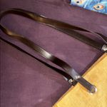 Tommy Bahama Tan and Orange Burlap Tote Photo 2