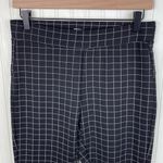 Kay Unger New York Basic Ponte Pull On Pants Black White Windowpane Size Medium Photo 2