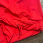 Athleta  Tinker Pink Racerback Tank Top Drawstring Hem Built in Sports Bra XL Photo 8