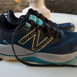 New Balance  Dark Blue and Light Blue Athletic Shoes Photo 0