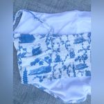 Midnight sky Crop Top Women S Spaghetti Strap Tank Corset Smocked Back Photo 4