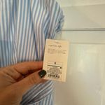 A New Day NWT blue striped tank midi dress with belt 6 Photo 4