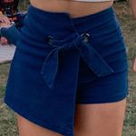 Altar'd State Blue Jean Skort Photo 0