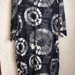 Route 66 Women’s‎  Black and Gray 3/4 Sleeve Crew Neck Dress size XL Photo 0