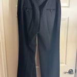 Diane Gilman  BLACK PAPERBAG TROUSER PANTS SIZE 10P Photo 2