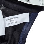 J.Crew  Cross-back underwire bikini top Navy 32B‎ BC109 Photo 4