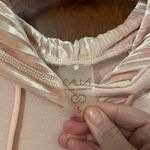 Calia by Carrie  Underwood Pink Velvet Sleeves Effortless Hoodie Photo 3