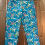 Lands' End  XS leggings bottoms teal lulu‎ athletic running Photo 0