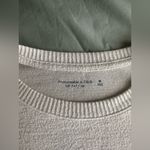 Abercrombie & Fitch Soft A&F Cozy Cream Long Sleeve Bodysuit Size M Photo 3